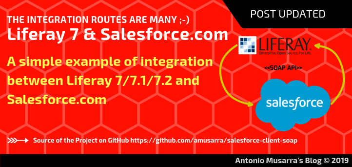 Liferay 7: An example of integration with Salesforce.com