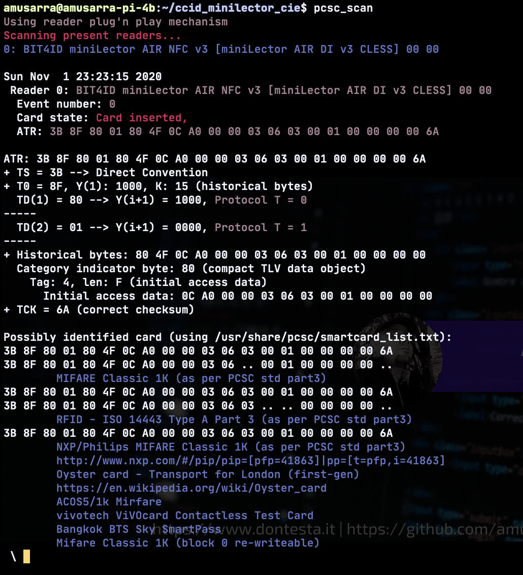 miniLector CIE - Lettore CIE - Shop di Bit4id